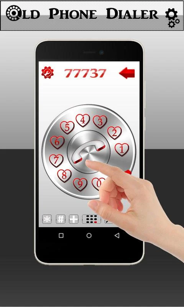 Old Phone Rotary Dialer - عکس برنامه موبایلی اندروید