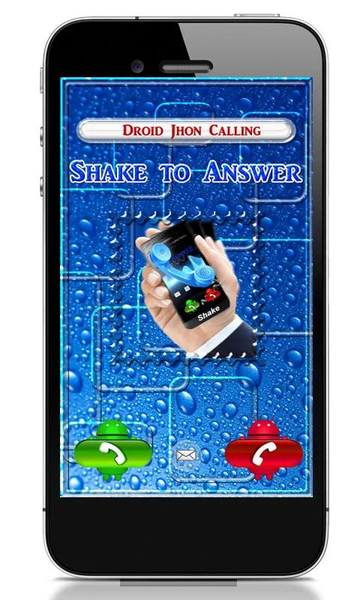 Shake to Answer a Call - عکس برنامه موبایلی اندروید