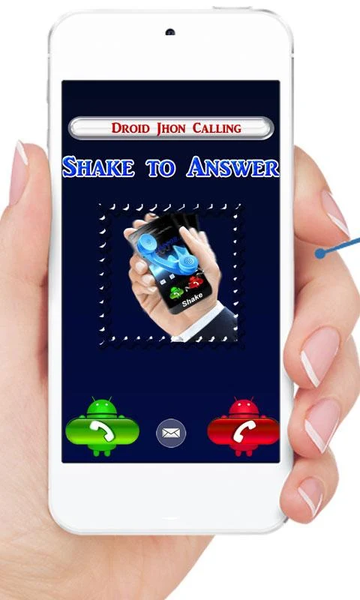 Shake to Answer a Call - عکس برنامه موبایلی اندروید