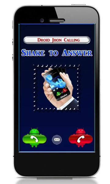 Shake to Answer a Call - عکس برنامه موبایلی اندروید