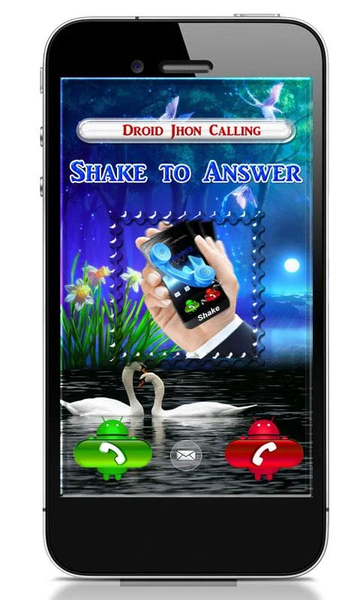 Shake to Answer a Call - عکس برنامه موبایلی اندروید