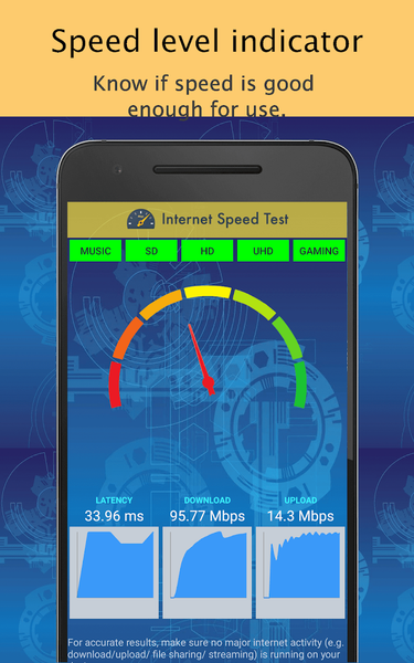 Network Speed Test - TV, Phone - Image screenshot of android app