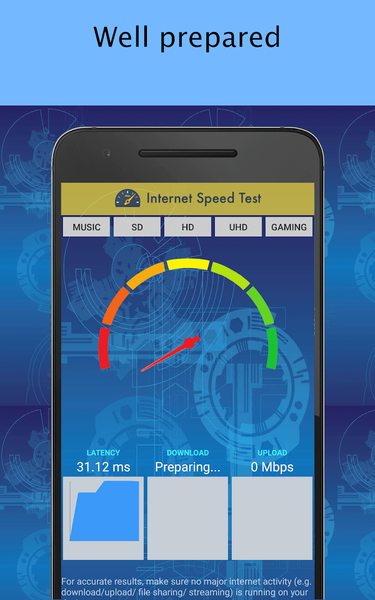 Network Speed Test - TV, Phone - عکس برنامه موبایلی اندروید