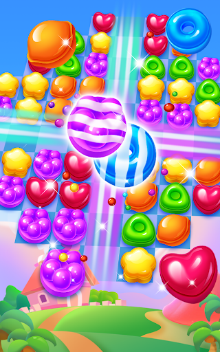 Candy Sweet Garden - Gameplay image of android game