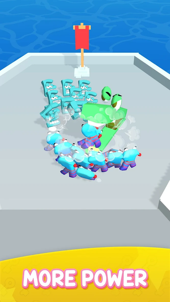 Alphabet Run: Letter Go - Gameplay image of android game