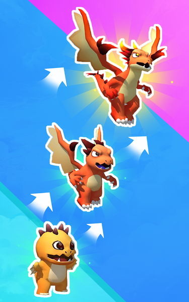 Dragon Park: Grow up Runner ۳D - عکس بازی موبایلی اندروید