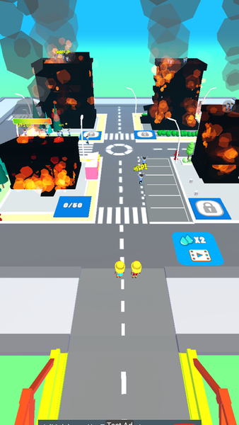 Fireman Run: Save The City - عکس بازی موبایلی اندروید