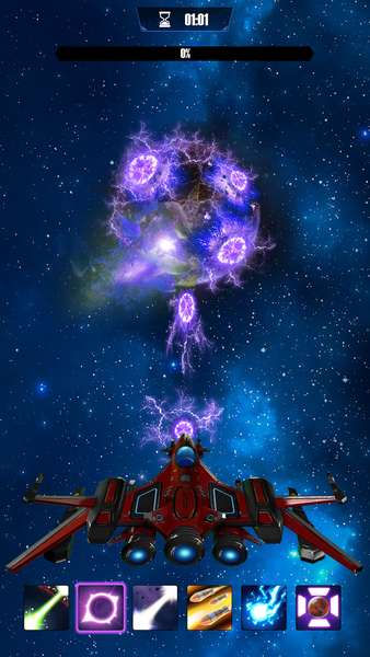 Galaxy Smash:Planet Simulator - Gameplay image of android game