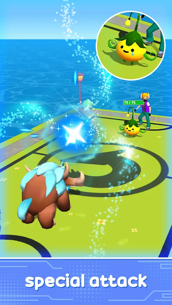 Monster Trainer: Runner Squad - Gameplay image of android game