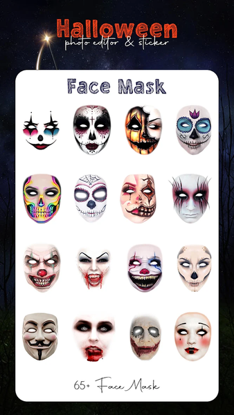 Halloween Photo Editor - عکس برنامه موبایلی اندروید