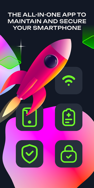 NeonCleaner Secure App Manager - عکس برنامه موبایلی اندروید