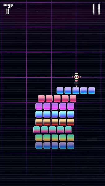 Neon Stack - Gameplay image of android game