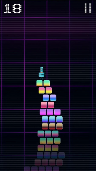 Neon Stack - عکس بازی موبایلی اندروید
