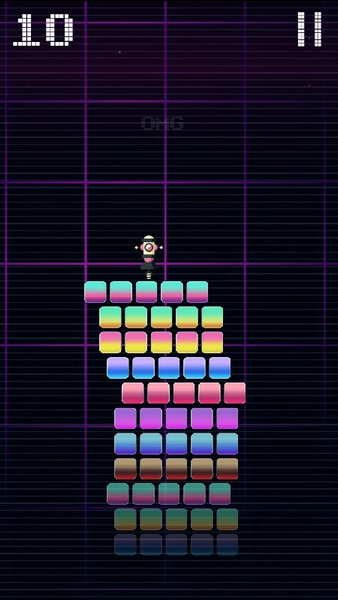 Neon Stack - Gameplay image of android game