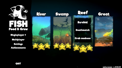 About: Walkthrough feed and grow fish (Google Play version)
