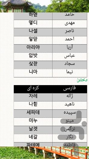 آموزش الفبای کره ای - عکس برنامه موبایلی اندروید
