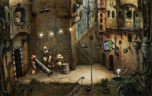 Machinarium Demo - Gameplay image of android game