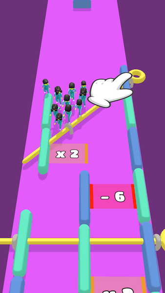 Pin and Run - Gameplay image of android game