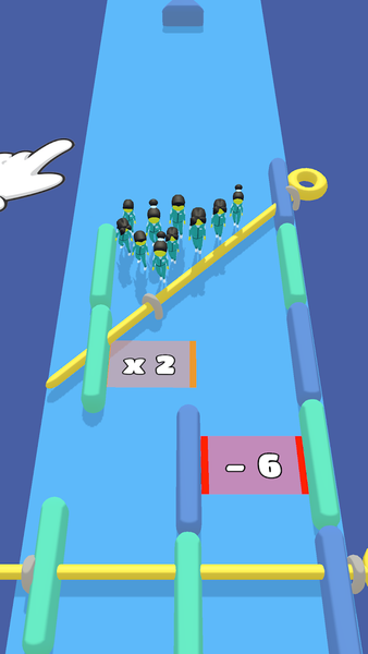 Pin and Run - Gameplay image of android game