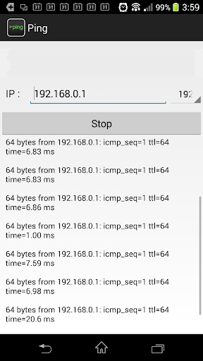 Ping - Image screenshot of android app