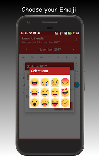 Emoji Calendar - عکس برنامه موبایلی اندروید