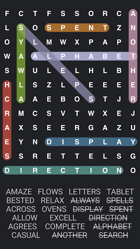 Word Search - عکس بازی موبایلی اندروید