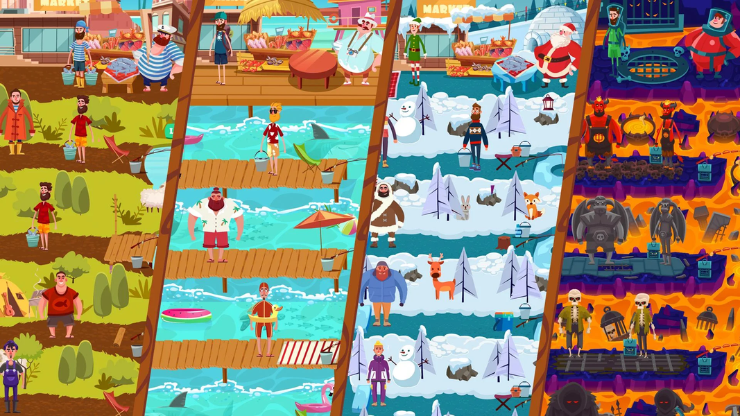 Fisher Tycoon Simulator - Fish - عکس بازی موبایلی اندروید