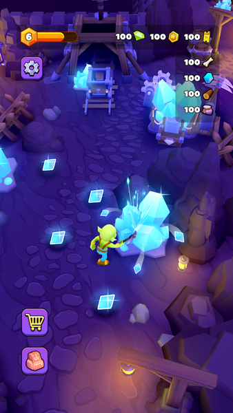 Goblin Dungeon: Idle Adventure - Gameplay image of android game