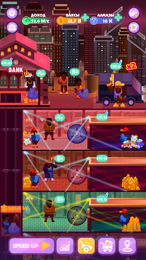 Idle Mafia: Tycoon Simulator - Gameplay image of android game