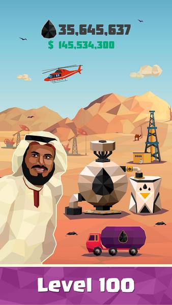 Oil Tycoon: Gas Idle Factory - Gameplay image of android game