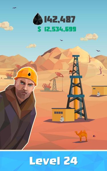 Oil Tycoon: Gas Idle Factory - Gameplay image of android game