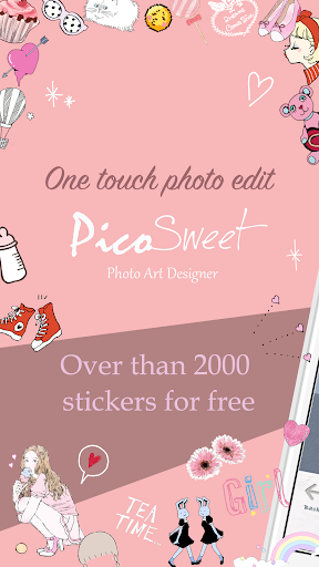 PicoSweet - Kawaii deco with 1 tap - Image screenshot of android app