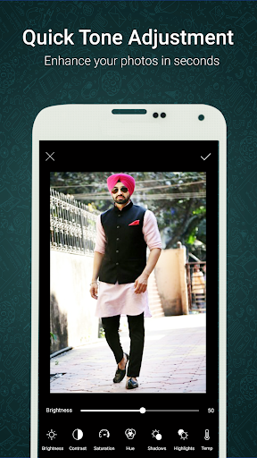 Punjabi Turban Beard Editor - Image screenshot of android app