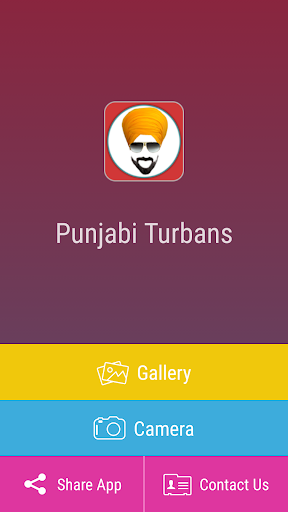 Punjabi Turban Beard Editor - Image screenshot of android app