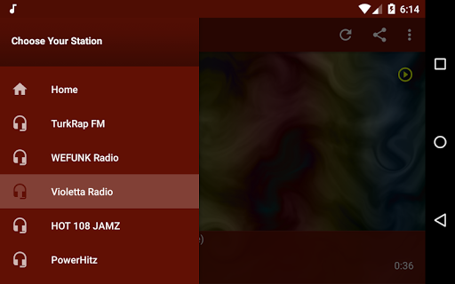 Rap Radios Live - عکس برنامه موبایلی اندروید