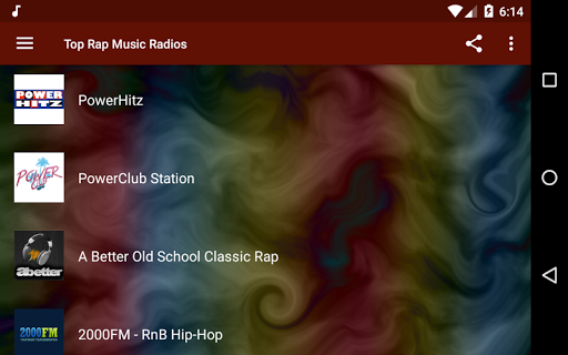 Rap Radios Live - عکس برنامه موبایلی اندروید