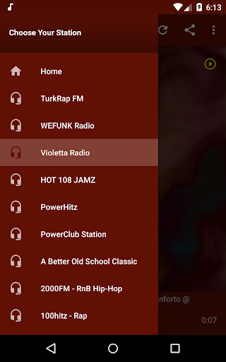 Rap Radios Live - عکس برنامه موبایلی اندروید