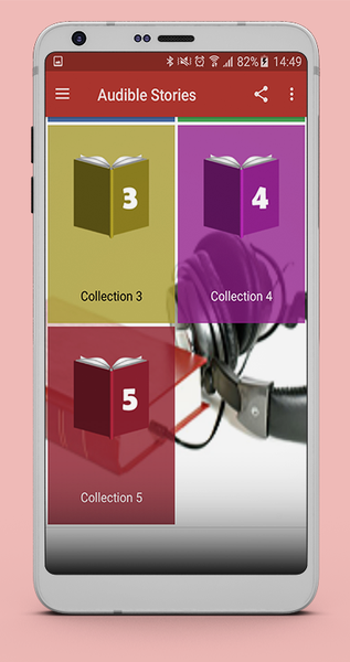 Audible Stories (Audiobooks) - Image screenshot of android app