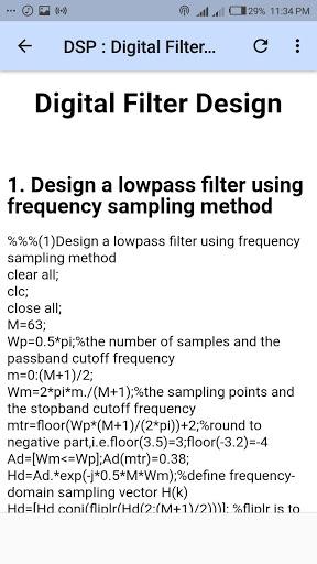 DSP : Tutorials Using Matlab Programming - عکس برنامه موبایلی اندروید
