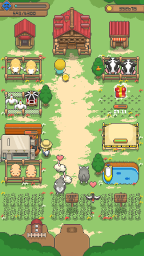 Tiny Pixel Farm - Simple Game - Gameplay image of android game