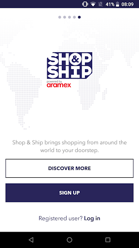 Shop & Ship - Image screenshot of android app