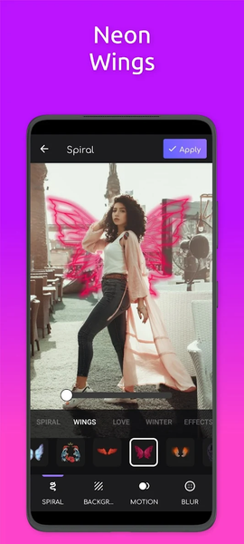 NeonFx: Photo Editor & Effects - Image screenshot of android app