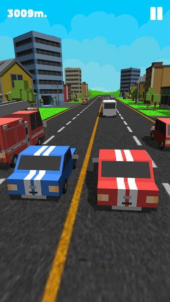 Double Traffic Race - Gameplay image of android game