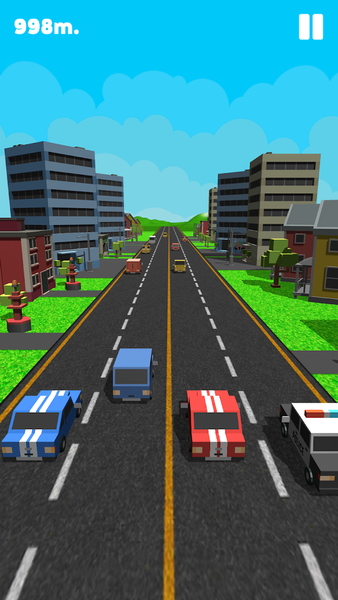 Double Traffic Race - Gameplay image of android game