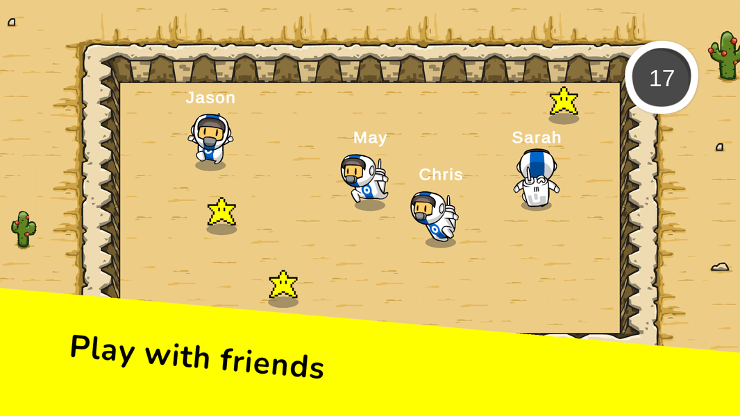 Online Mini Games: 4 player - Gameplay image of android game