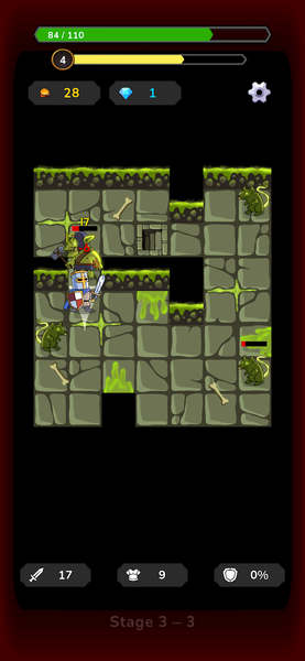 Rogue Legends: Roguelike - Gameplay image of android game