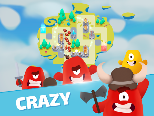 Sky TD: Hardcore Tower Defense - Gameplay image of android game