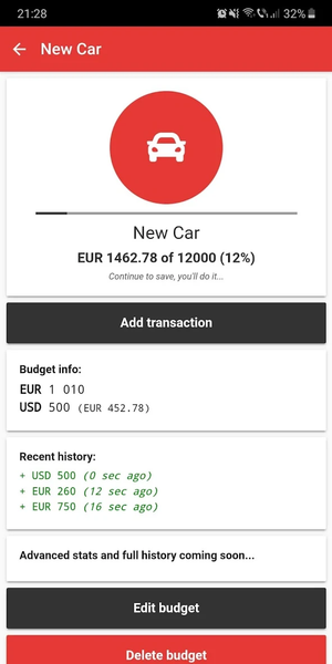 XGoals - Savings Tracker - عکس برنامه موبایلی اندروید