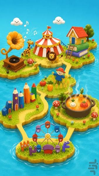پافی لند - Gameplay image of android game