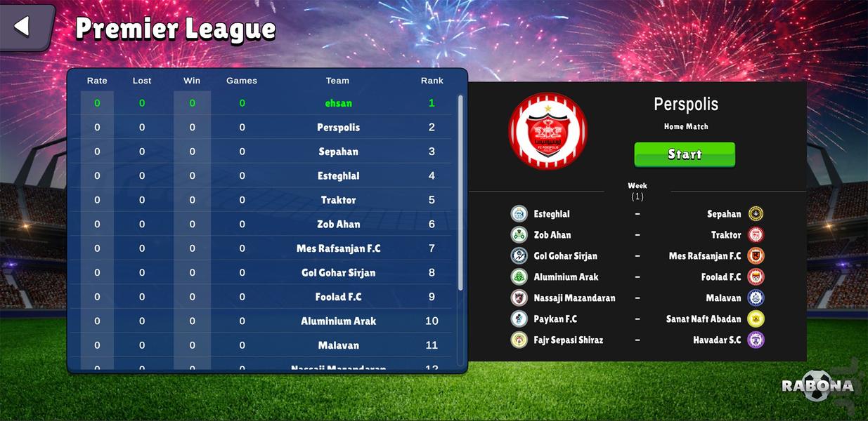 Rabona - عکس بازی موبایلی اندروید